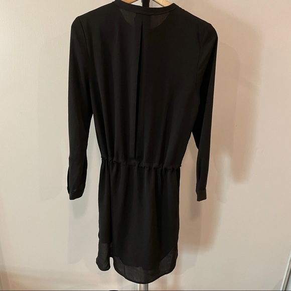 Like NEW Anthropologie Pintuck Tie Waist Dress - Picture 2 of 8